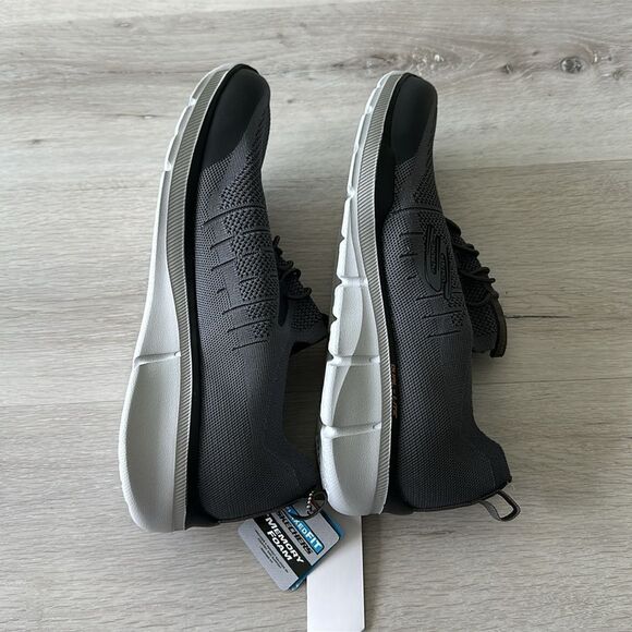 Sketchers Dual Lite Memory Foam Athletic Sneaker Grey 13 NWT - Picture 8 of 9